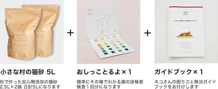 猫砂スターターキット