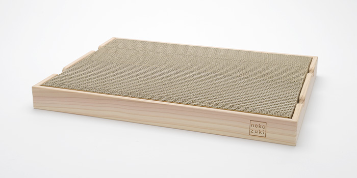 爪とぎカスが散らばらない