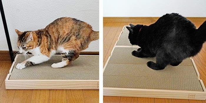 並べて使える爪とぎ(縦)