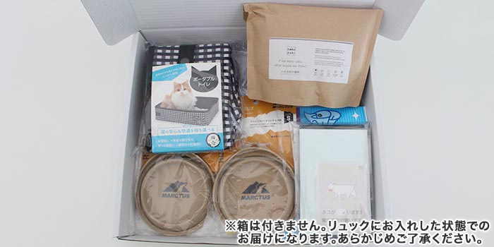 猫と避難時に必要なアイテム