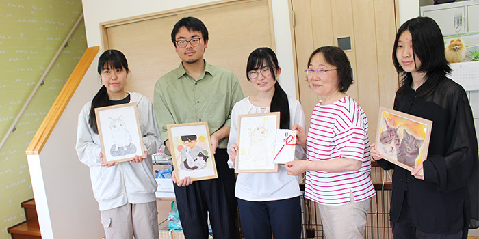 寄付金授与式の様子