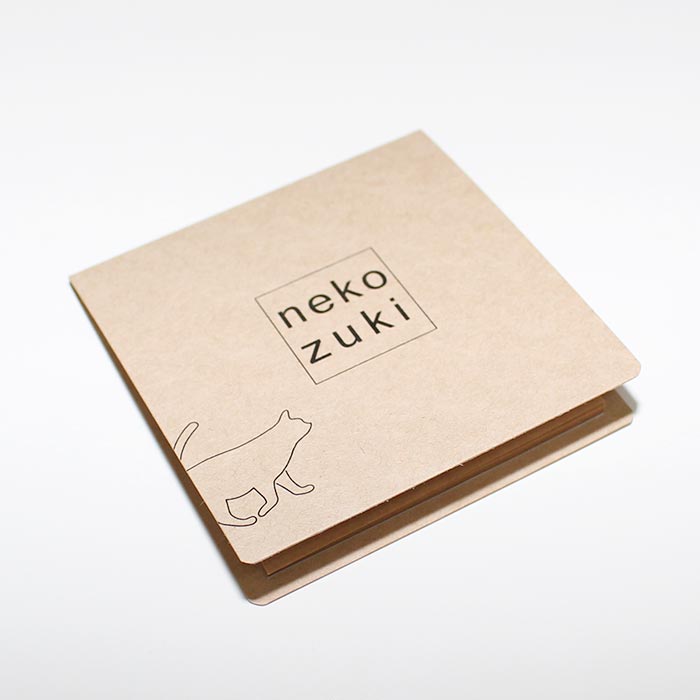 nekozukiオリジナル クラフト紙のふせん