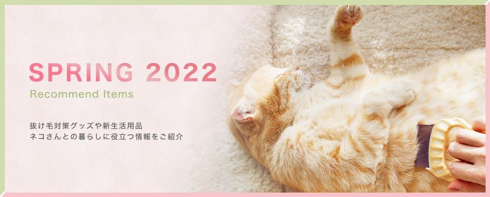 猫用品専門店nekozukiの春のオススメ特集