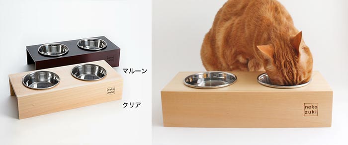 猫が食事しやすい台