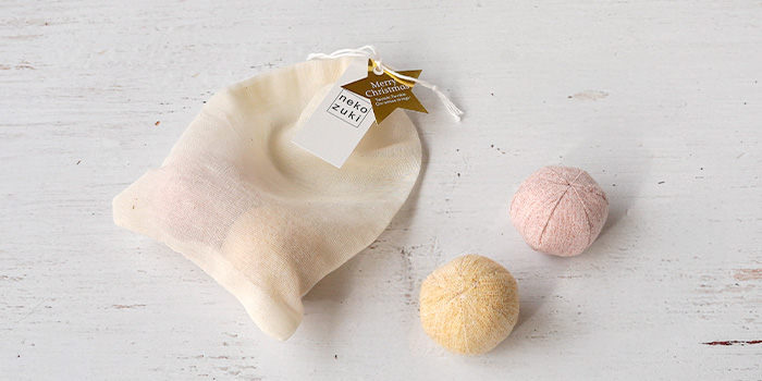 巾着袋に入れてお届け